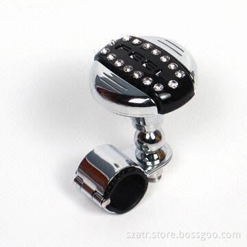 47253 Steering Wheel Spinner Knob Diamond-inlay